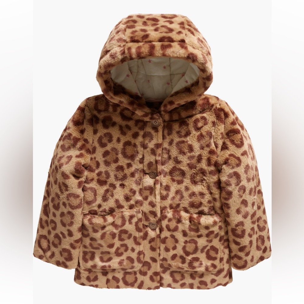 EUC faux fur jacket